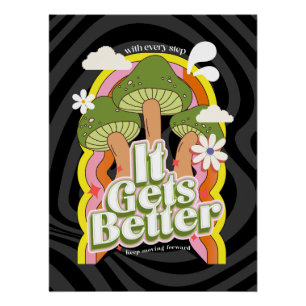 Póster Melhora   Boas Vibes e Groovy se sentem personaliz