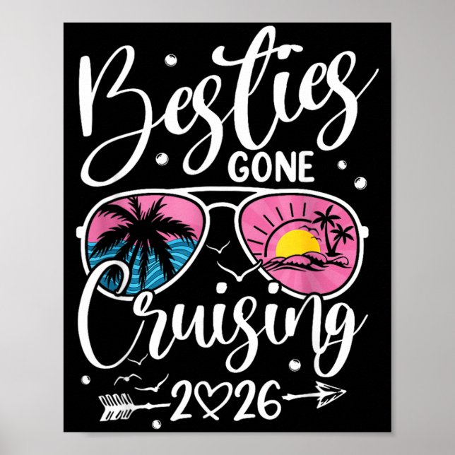 Poster Melhores Amigas Cruzeiros 2026 Garotas Corresponde (Frente)