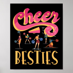 Poster Melhores Amigas de Torcida Para Amantes de Torcida
