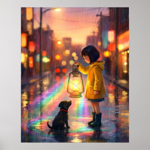 Poster Melhores Amigos na Chuva
