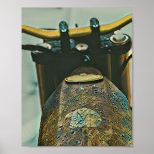 Poster Melhores presentes de motocicleta