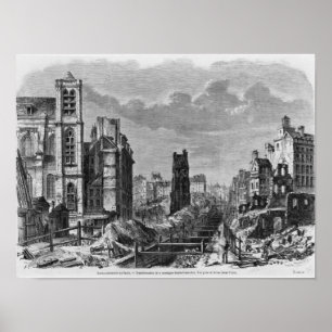 Póster Melhorias a Paris