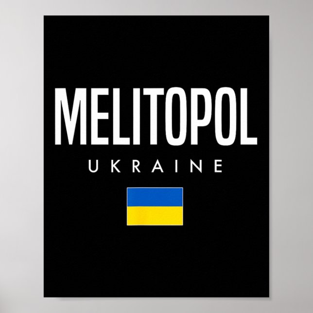 Poster Melitopol Ucrânia  (Frente)