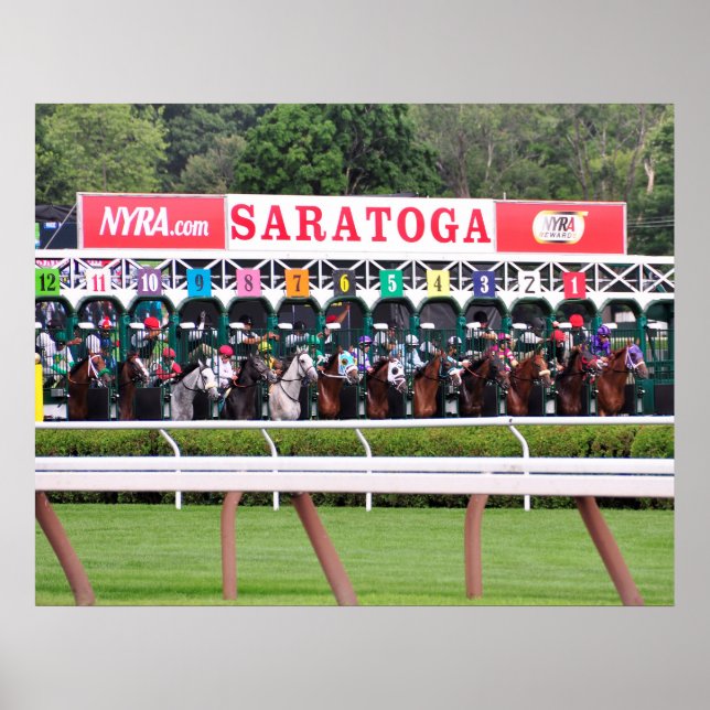 Poster Mellon Turf - Curso Saratoga Race (Frente)