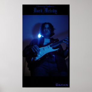 Póster Melodia escura de Christine Feehan do ~ de Dayan