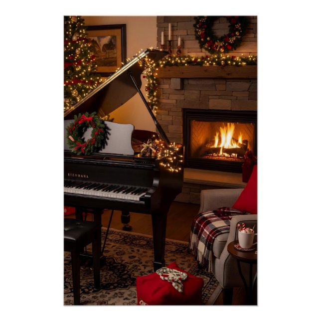 Póster Melodias de Natal (Frente)