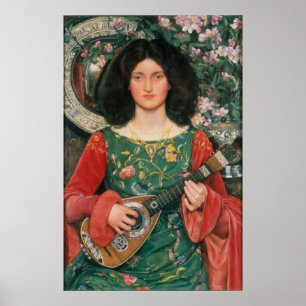 Poster Melody (Música), c. 1895/1897, por Kate Bunce