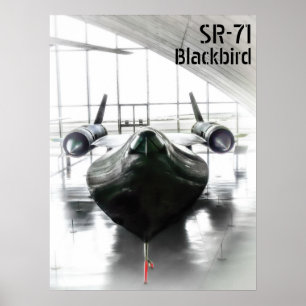 Poster Melro de Lockheed SR-71