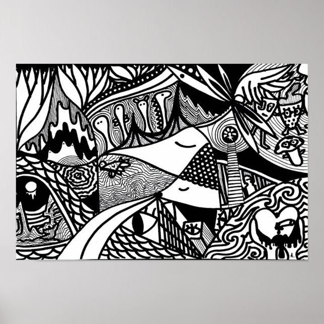 poster "MELTDOWN" (Frente)