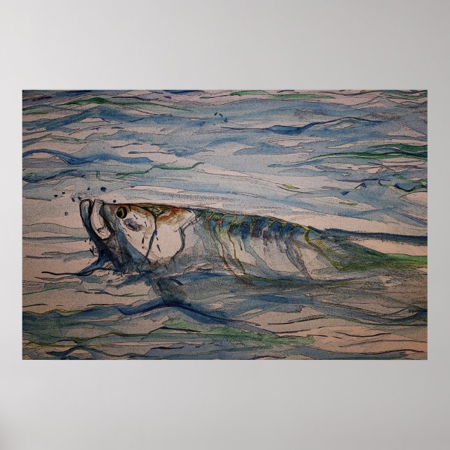 Poster Melting Tarpon (Frente)