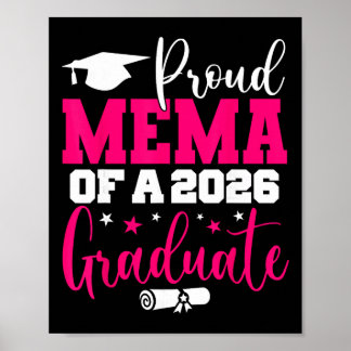 Poster Mema Senior 2026 Orgulhosa Mema De Uma Turma De 20