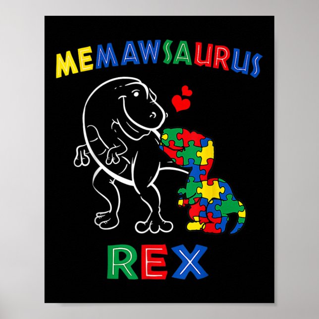 Poster Memaw Dinosaur Dino G (Frente)