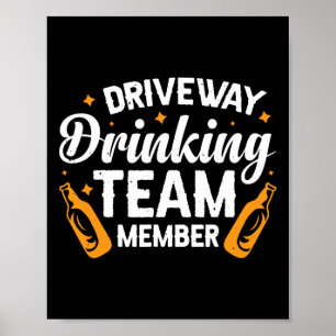 Poster Membro da Equipe do Bebendo de Estrada