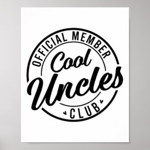 Poster Membro Oficial Clube dos Tios Legais Dia dos Pais
