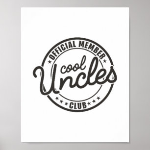 Poster Membro oficial do Legal Clube de Túquias Engraçado