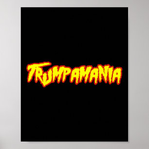 Poster Meme da Luta da Convenção Republicana Trump Trumpa