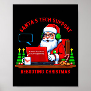 Poster Meme de Computador Engraçado Suporte Técnico do Pa