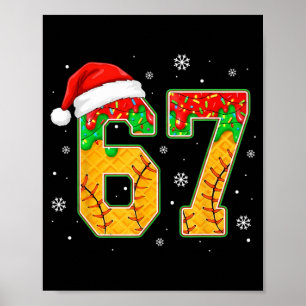 Poster Meme Divertido 67 Natal Vende Sorvete Homens Menin