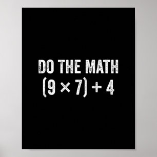 Poster Meme Divertido Faça as Contas 67