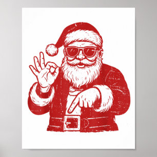 Poster Meme Divertido Seis Sete 67 Natal Brainrot Papai N