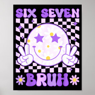 Poster Meme engraçado 67 6-7 Meninos Crianças Adolescente