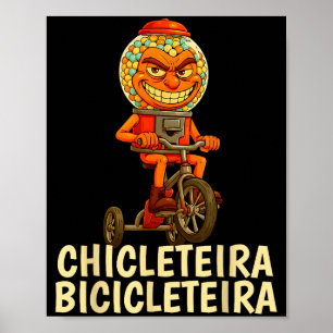 Poster Meme italiano engraçado de crianças Brainrot Chicl