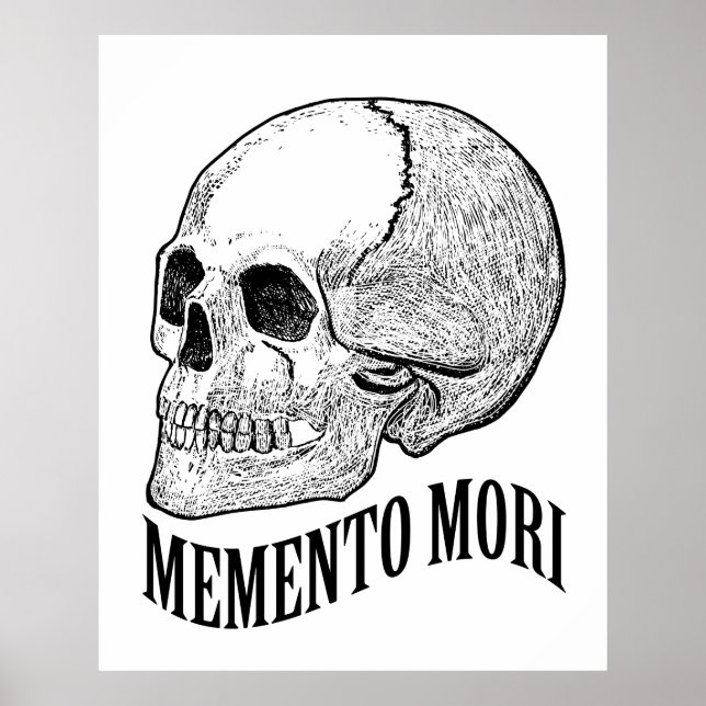 Poster Memento mori (Frente)