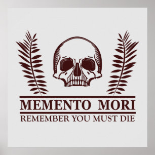 Poster memento mori