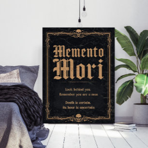 Poster Memento Mori Chateaucore