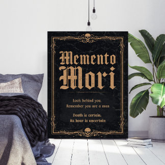 Poster Memento Mori Chateaucore