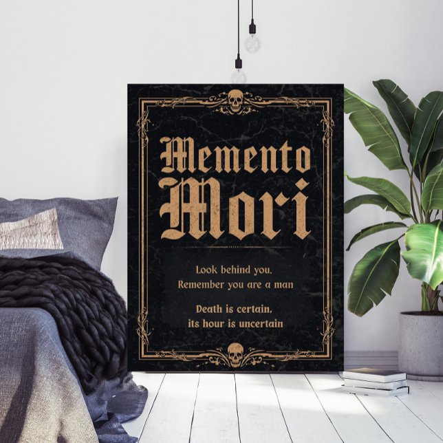 Poster Memento Mori Chateaucore (Criador carregado)