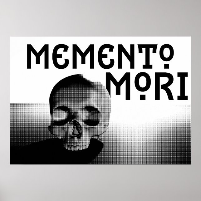 Poster Memento Mori Design (Frente)