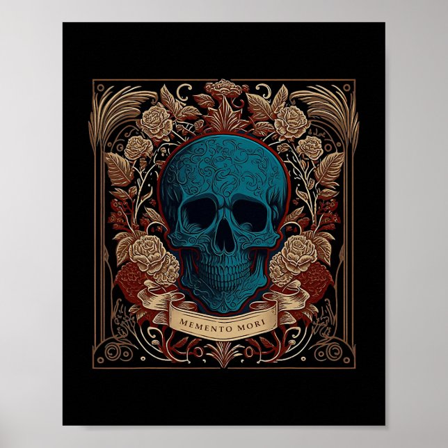 Poster Memento Mori Skull 7 (Frente)