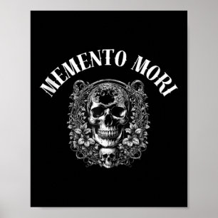 Poster Memento Mori Stoic Citação Para Lembrar A Morte Ph