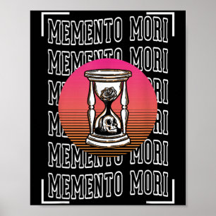 Poster Memento Mori Stoicismo Filosofia Histoica Phi Anti