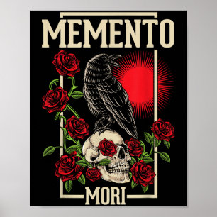 Poster Memento Mori Stoicismo Filosofia Stoic