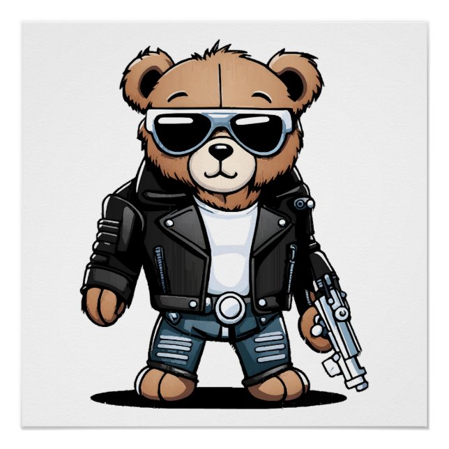 Póster Memes de Teddy Fofos (Frente)