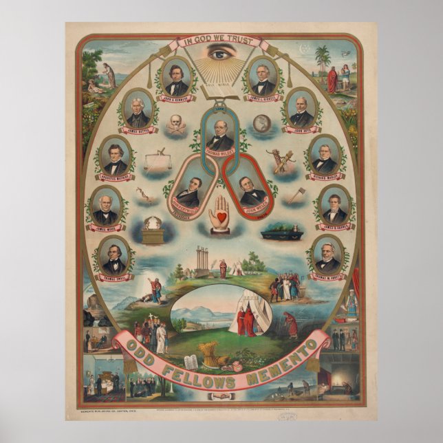 Póster Memória de Chouriços de Ídd [1883] (Frente)