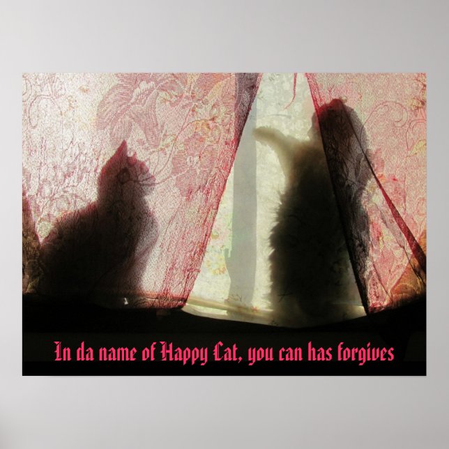 Póster Memória do Booth Confessional do Cat (Frente)