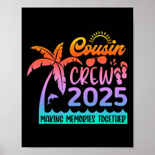 Poster Memória do Fazer do Funny Cousin Crew 2025 Summer 