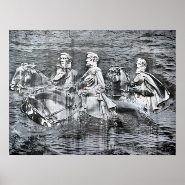 Poster Memória Stone Mountain Georgia (Frente)