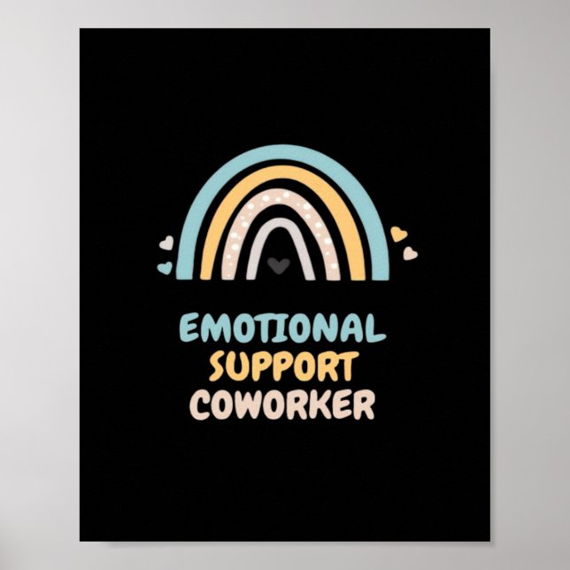 Poster Memória Viral Clássica e Chi do Colega de Trabalho (Frente)