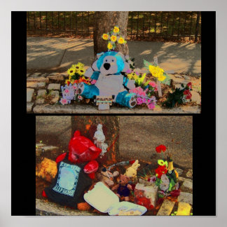 Póster memoriais urbanos