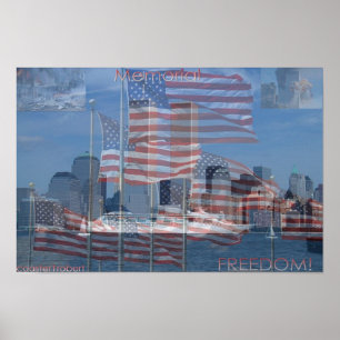 Póster memorial 911