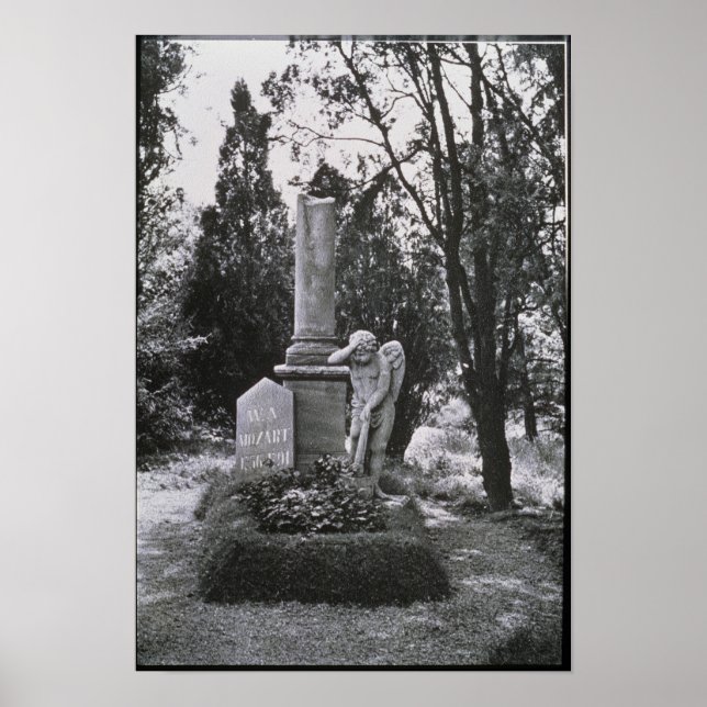 Poster Memorial a Wolfgang Amadeus Mozart (Frente)