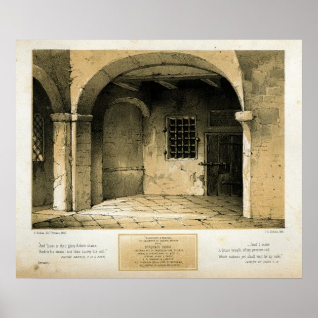 Póster Memorial ao Torquato Tasso (Frente)