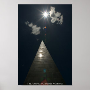 Poster Memorial arménio de luxe do genocídio