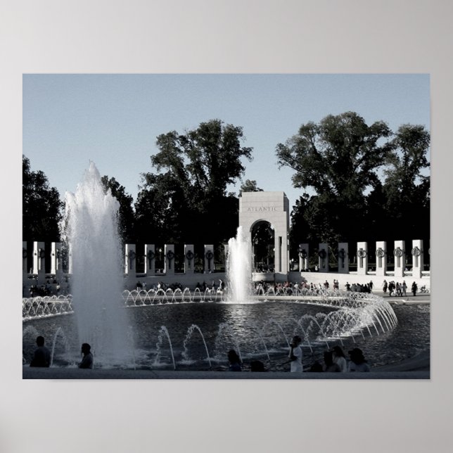 Poster Memorial da Segunda Guerra Mundial (Frente)