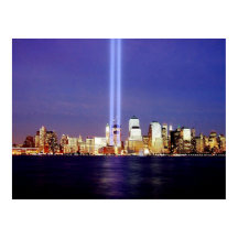 Memorial das Luzes Noturnas de Nova Iorque Skyline