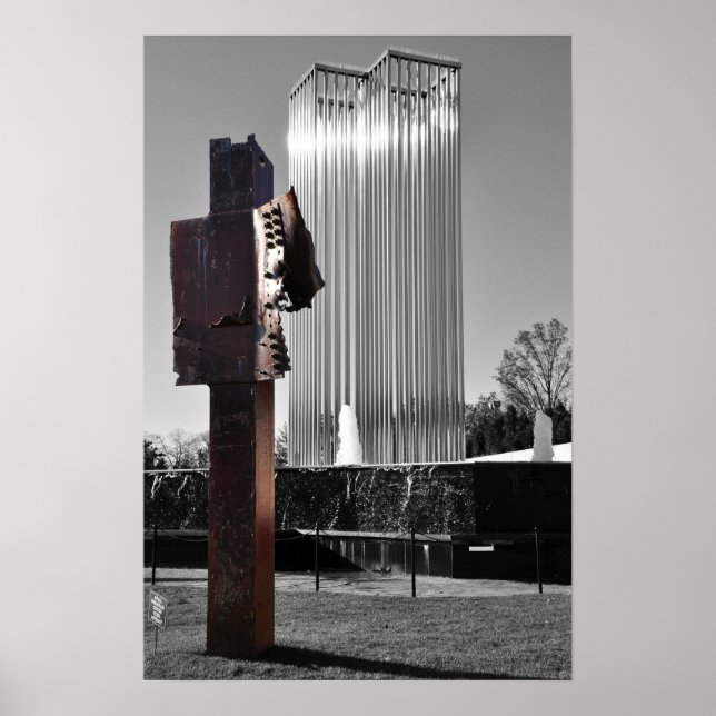 Póster Memorial das Torres Gêmeas (Frente)